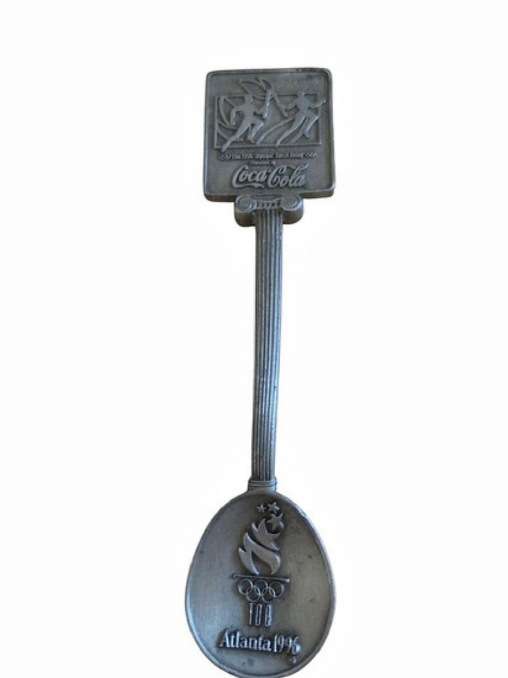 Coca-Cola 1996 Atlanta Olympic Torch Relay Souvenir Spoon